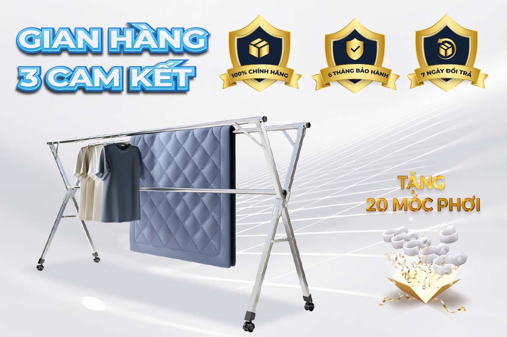 Sào phơi AVOHOME trong không gian nhà