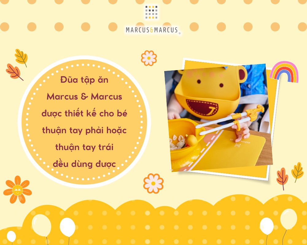 Mô tả Đũa Tập Ăn Cho Bé Marcus & Marcus, từ 3 tuổi - Lola - 3