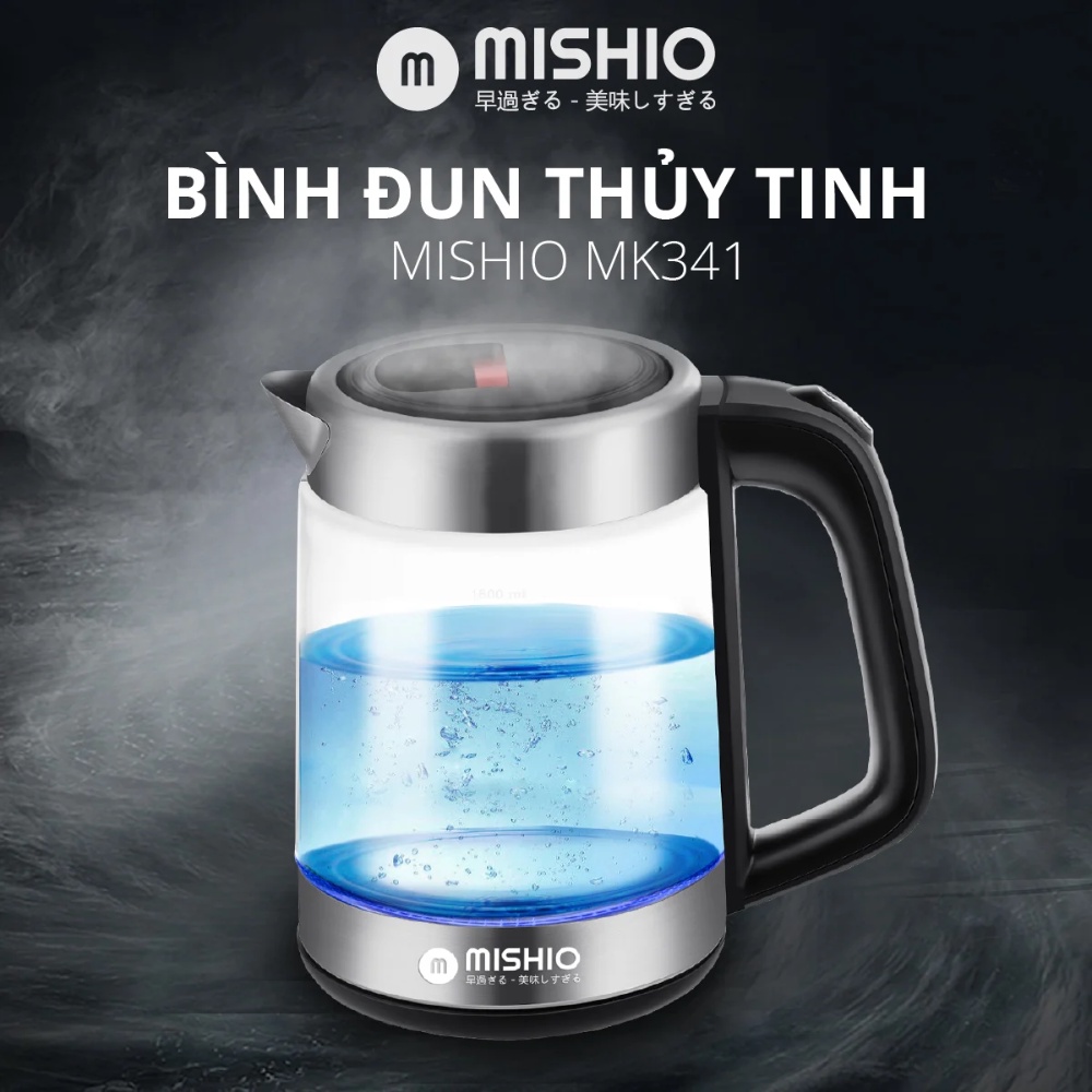 Bình đun nước siêu tốc Mishio MK341