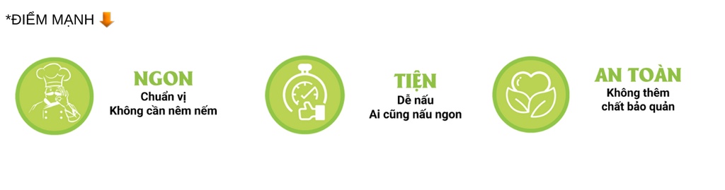 Mô tả Gia Vị Barona 80g ướp ngon chuẩn vị không cần nêm nếm [Khi mua 20 gói bất kì tặng 1 gói Bún Sườn 110g,HSD:12/2025] - 1