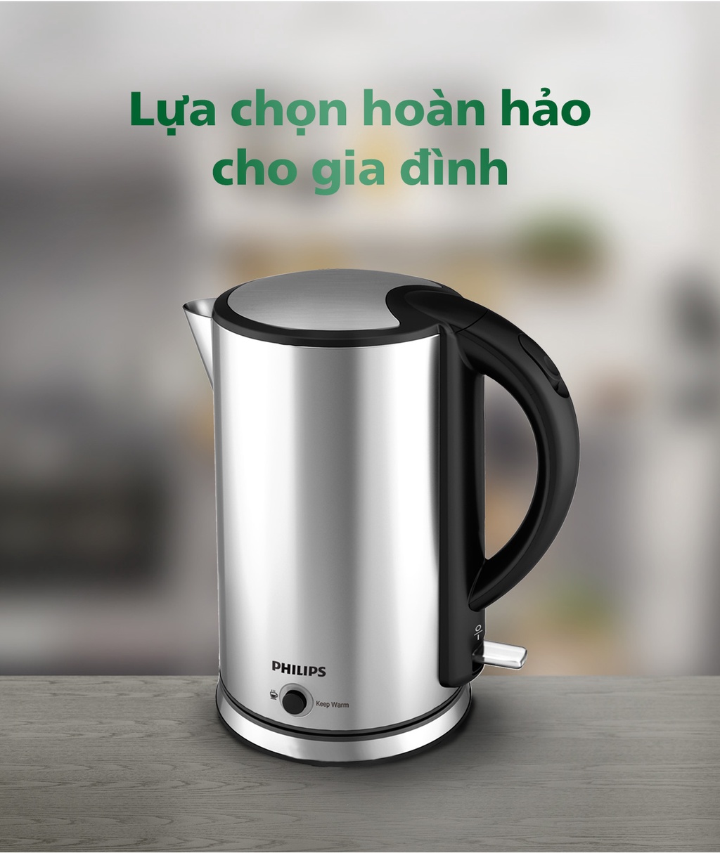 Mô tả Bình đun siêu tốc PHILIPS HD9316 - Hàng Chính Hãng - 7