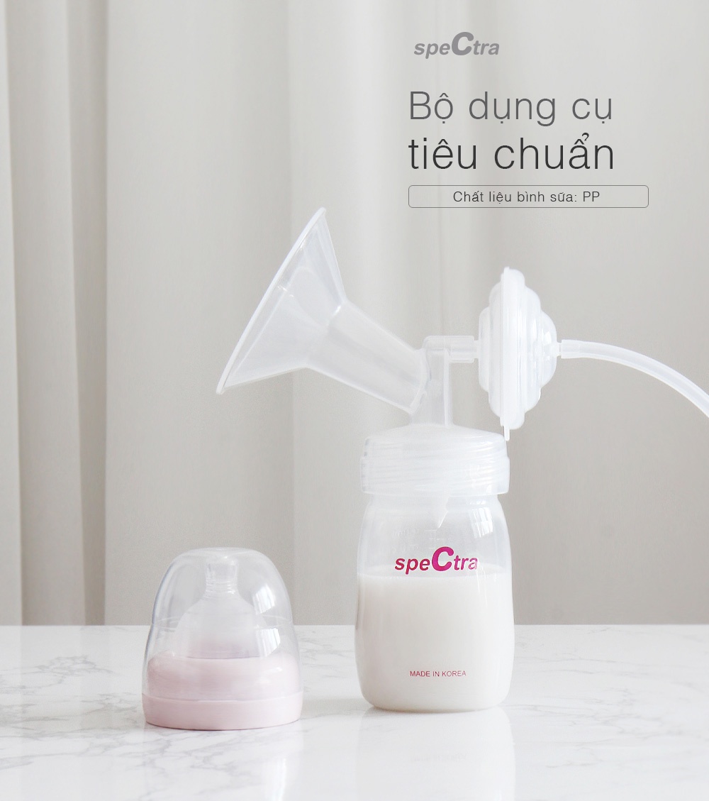 Mô tả Bộ Phụ Kiện Tiêu Chuẩn Dành Cho Máy Hút Sữa Spectra (Phễu Size 16/20/24/28) - 1