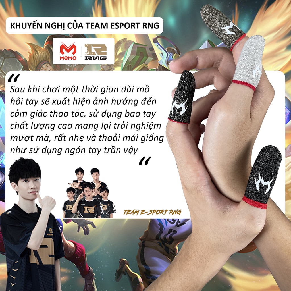 Găng tay chơi game MEMO chống mồ hôi