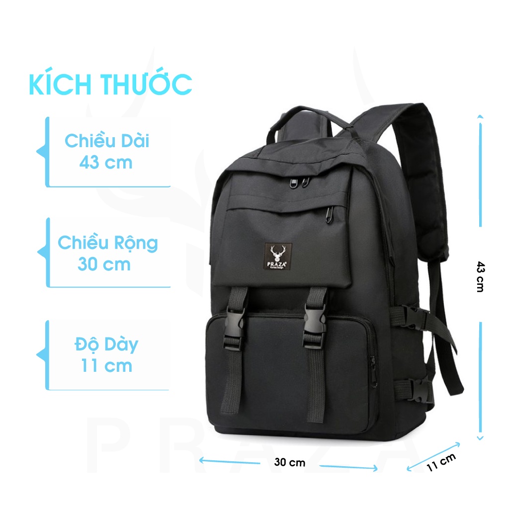 Mô tả Balo Ulzzang Thời Trang Hàn Quốc PRAZA BLS0185 - 1