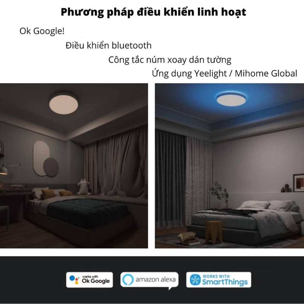 Mô tả Đèn trần thông minh Yeelight Arwen 235C viền siêu mỏng - công suất 18W thay đổi nhiều ngữ cảnh, tương thích Homekit - 2