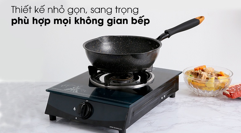Mô tả Chảo nhôm chống dính vân đá Kangaroo KG662 - 1