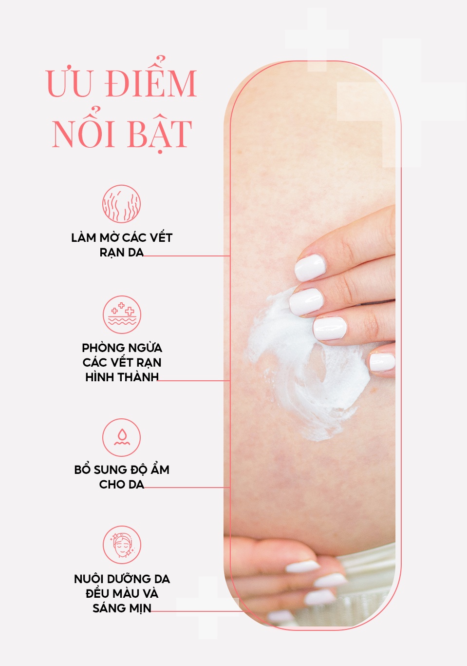 Mô tả Kem phòng ngừa và làm mờ rạn da REJUVASKIN Stretch Mark Cream 90ml - 2