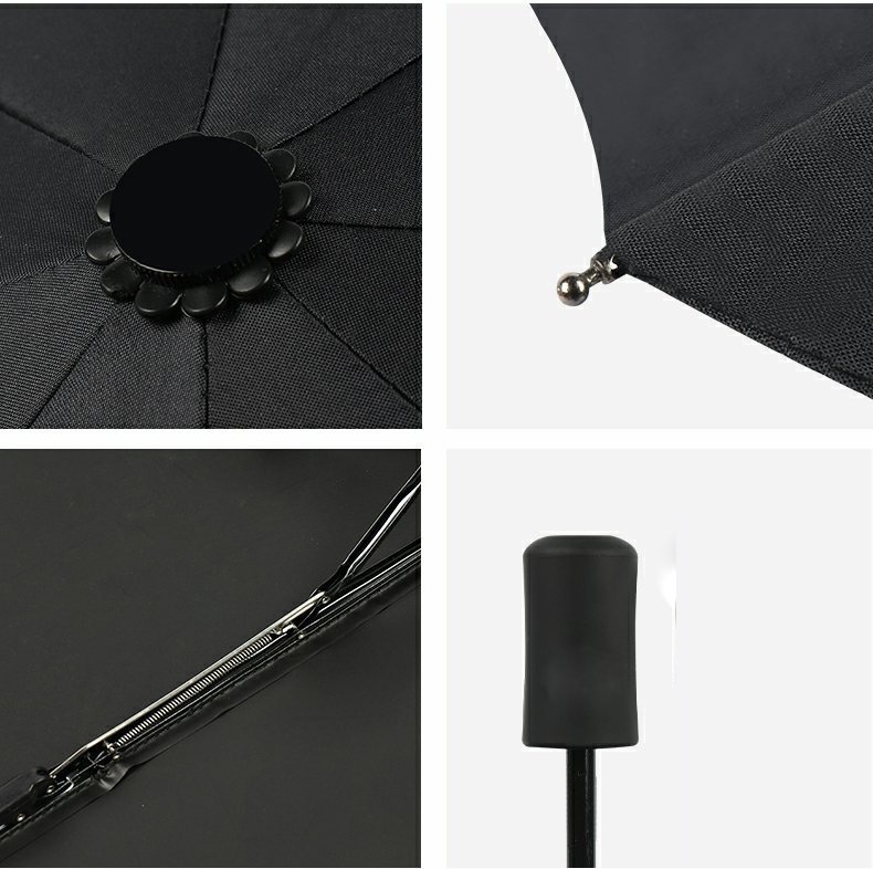 Mô tả Dù Che Mưa Nắng,Ô Chống Tia UV, Ô Dù 8 Nan Cầm Tay Gấp Gọn Tiện Lợi Chính Hãng Amalife - 5