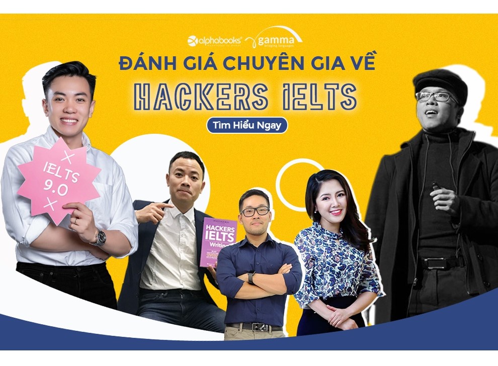 Mô tả Bộ sách Hackers IELTS (Có File Nghe): Listening + Reading + Writing + Speaking (Bộ 4 Cuốn/Lẻ, Tái Bản Mới Nhất - Gamma) - 1