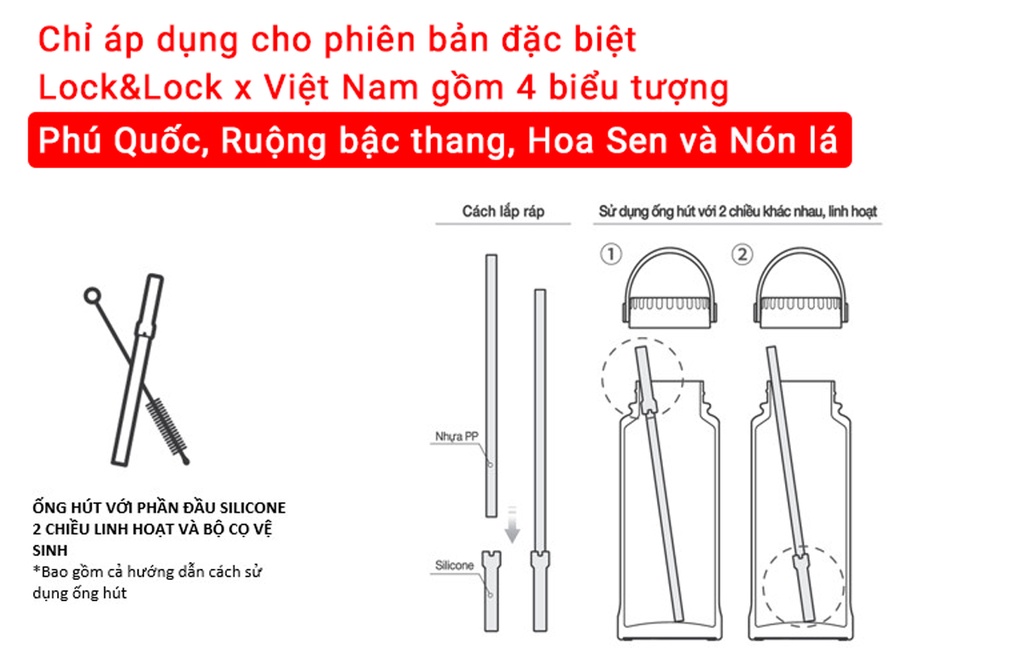 Miệng bình rộng LocknLock Riga LHC4160