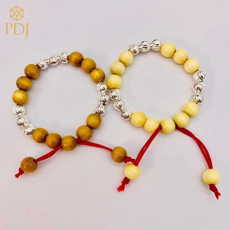 Mô tả Vòng Dâu Tằm 9 Bi Bạc Cho Bé Gái - PDJ000945 - Trang sức PDJ - 1