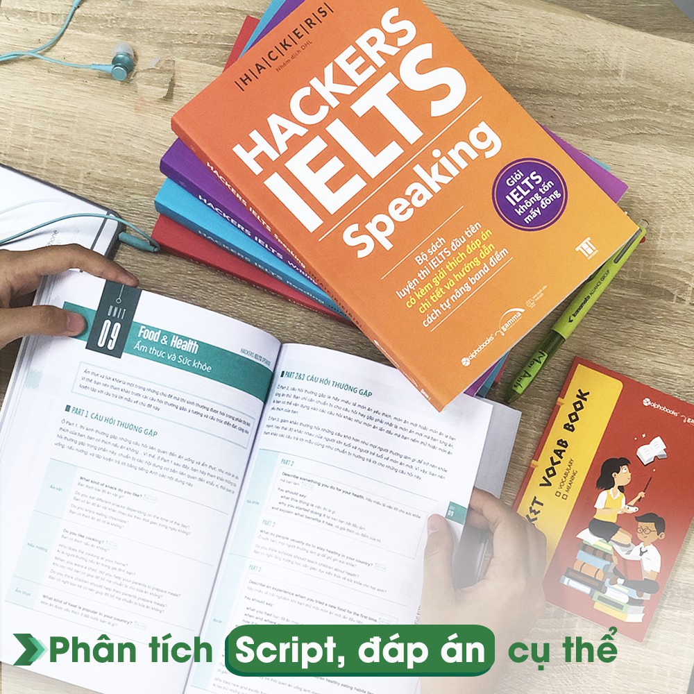 Mô tả Bộ sách Hackers IELTS (Có File Nghe): Listening + Reading + Writing + Speaking (Bộ 4 Cuốn/Lẻ, Tái Bản Mới Nhất - Gamma) - 4
