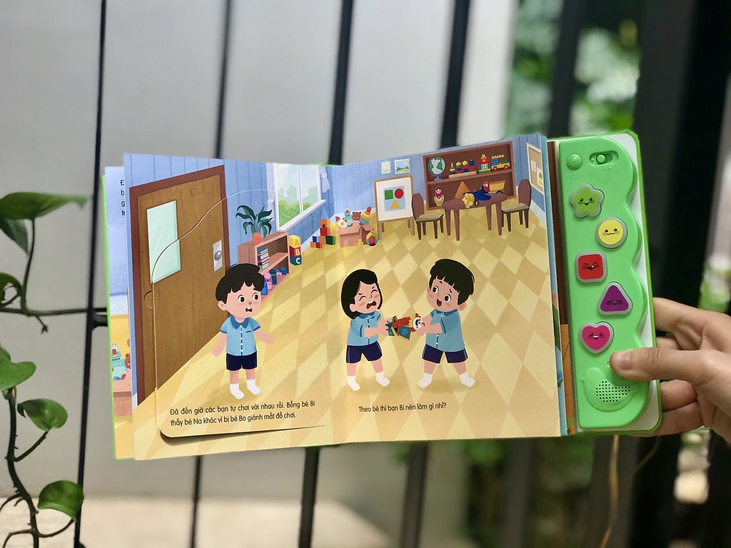 Mô tả Sách Âm Thanh - Sách Tương Tác 0-6Y [Nhiều Chủ Đề] - Đinh Tị Books - 2
