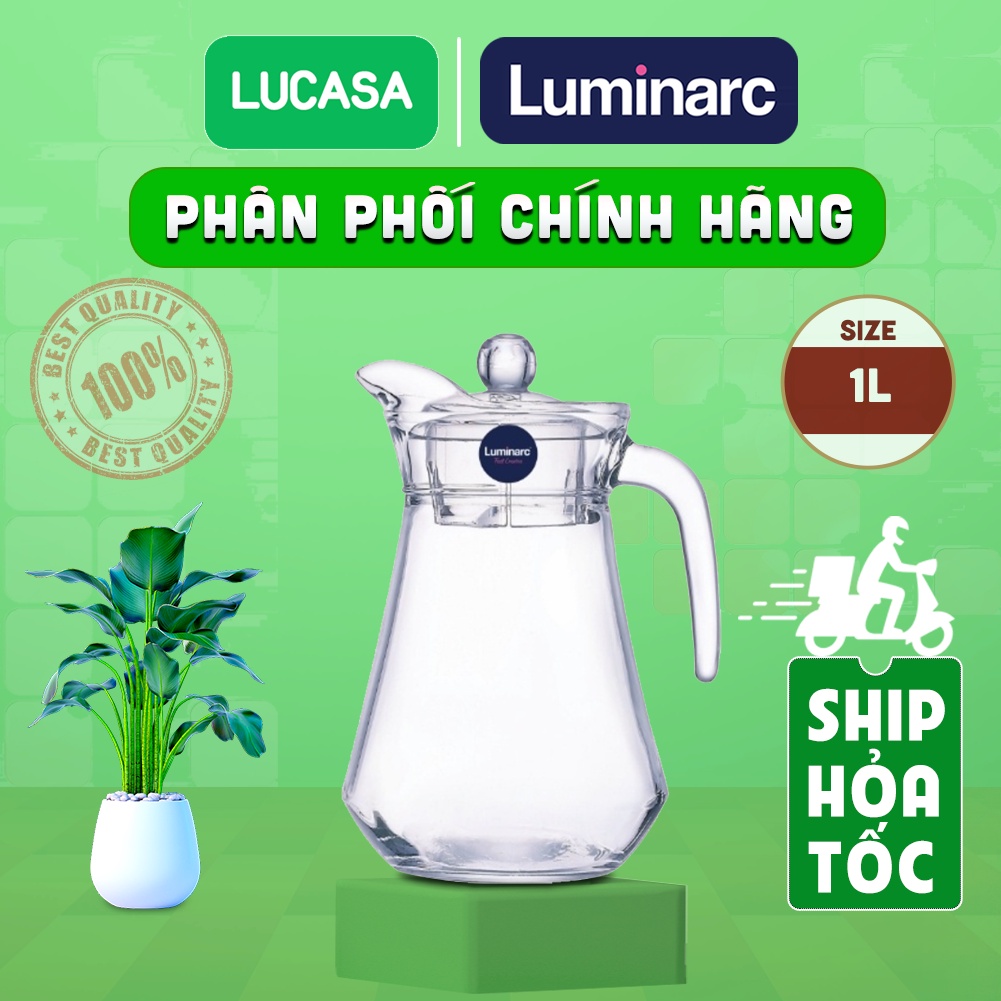 Mô tả Bình Nước Thủy Tinh Luminarc Arc 1L- L2635 | Phân Phối Chính Hãng - 3