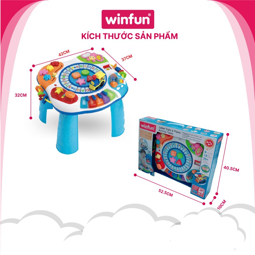 Bàn nhạc đa năng Winfun 0801 - Chi tiết
