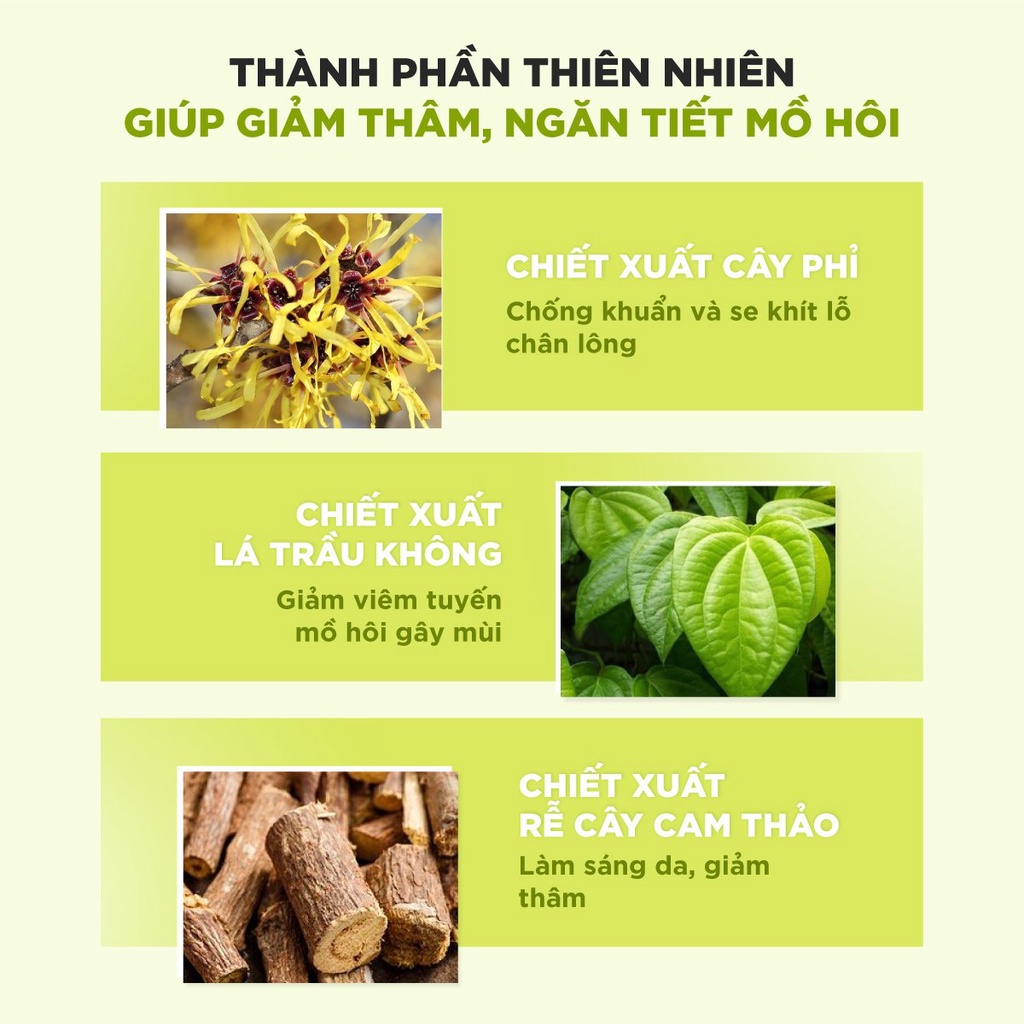 Mô tả Son nách API 10ml, Serum khử mùi hôi nách API 6ml ngăn tiết mồ hôi 72h - 5