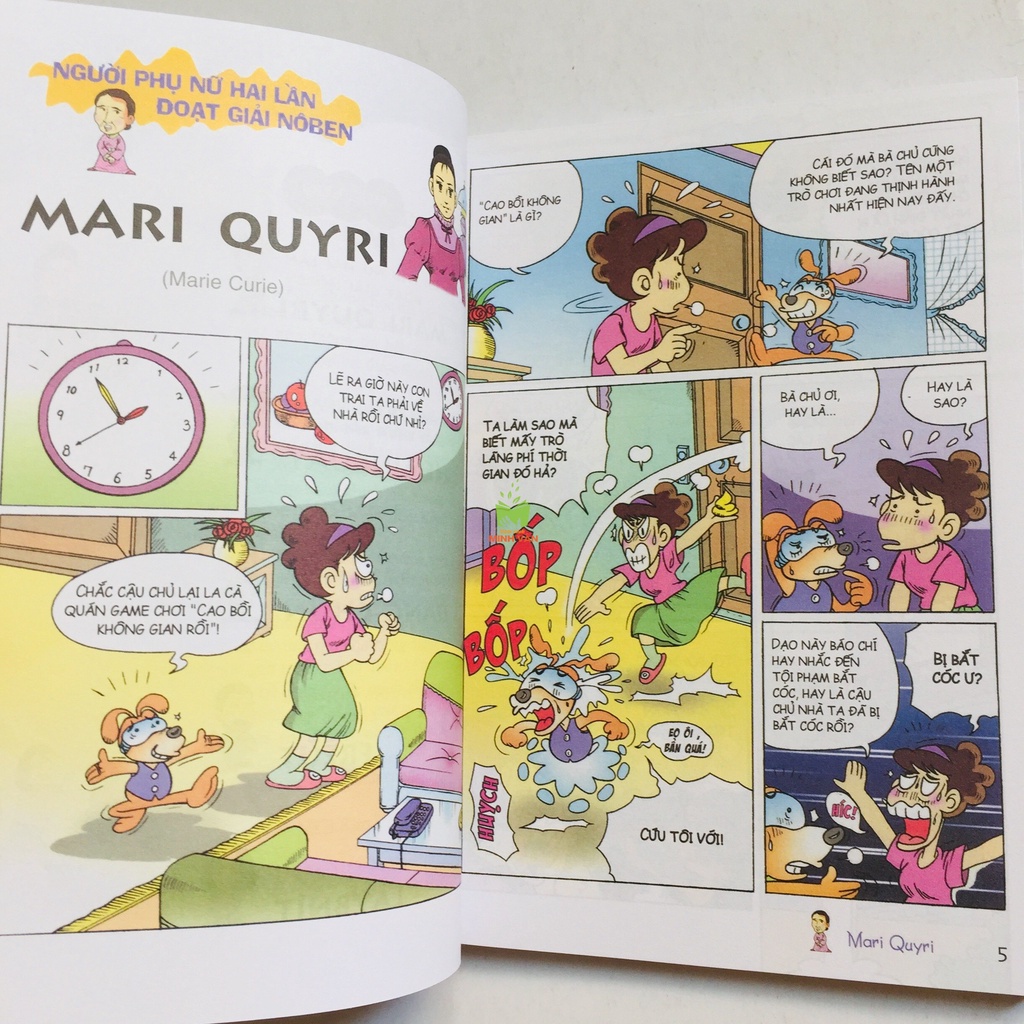 Mô tả Sách Tranh - Danh Nhân Thế Giới - Cho Thiếu Nhi 6 - 16 Tuổi - Kim Đồng - 1