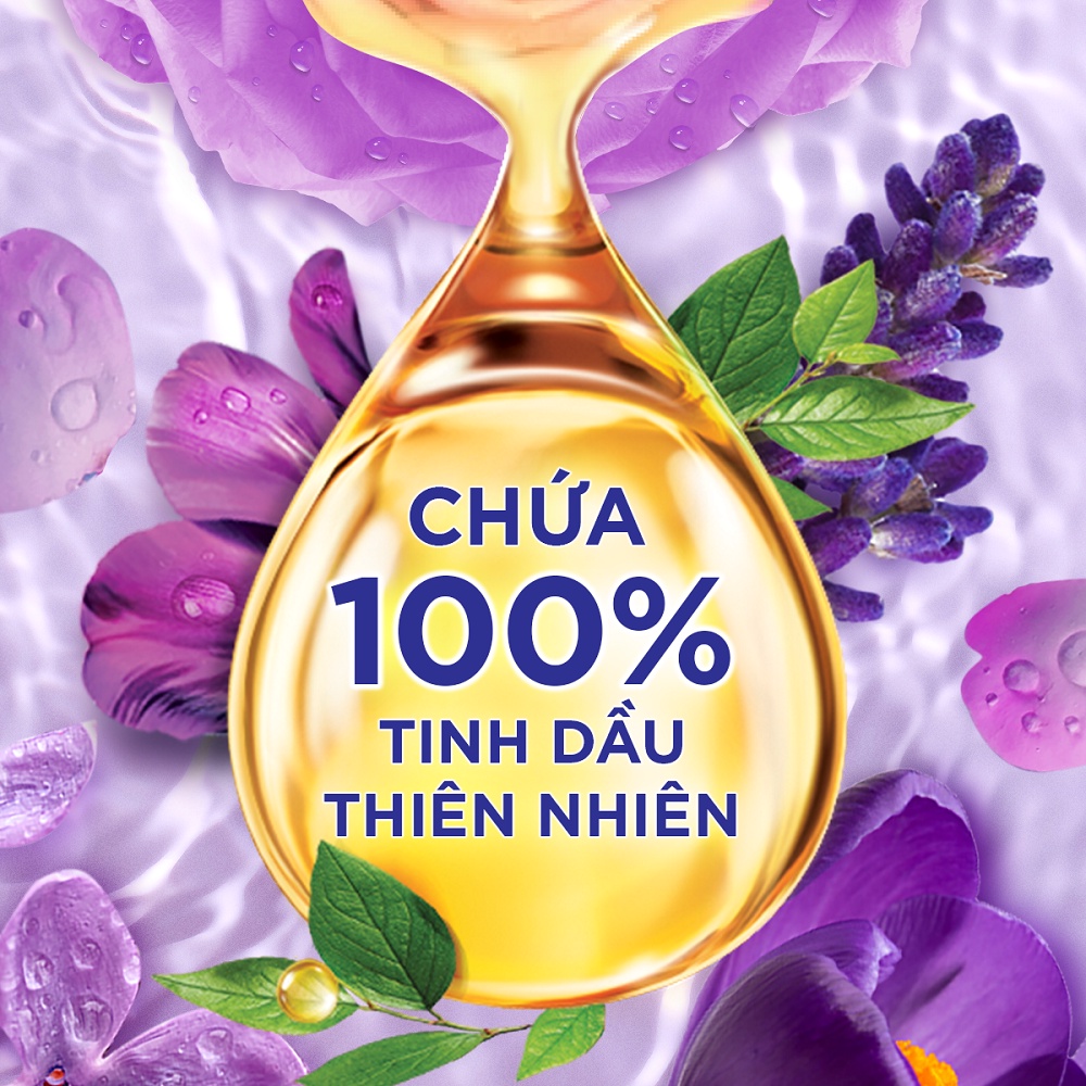 Mô tả Combo Nước Giặt ARIEL Hương Downy Nước Hoa Oải Hương Túi 3.65KG & Nước Xả Vải DOWNY Hương Hoa Oải Hương Nước Pháp Túi 3L - 2