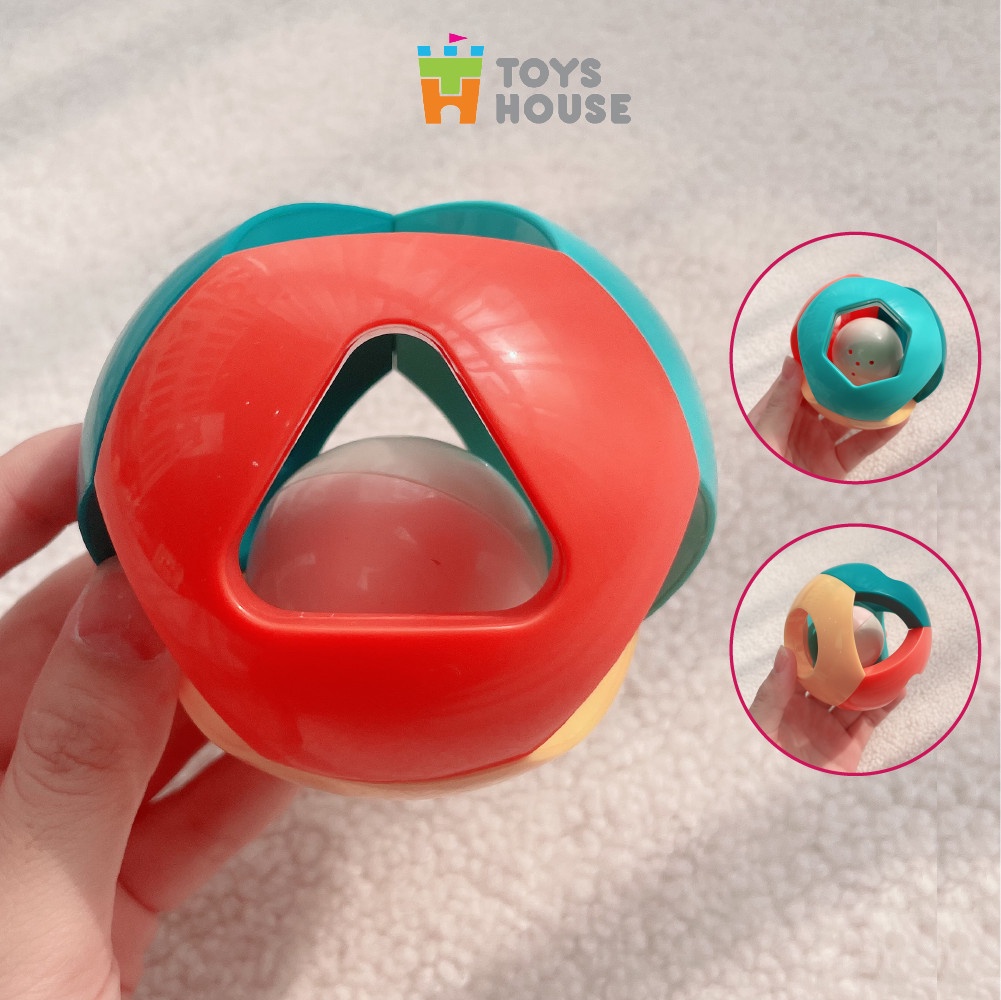 Mô tả Bóng lục lạc cho bé tập bò - tập cầm nắm ToysHouse HE0142 - đồ chơi cho bé 6 tháng - 2