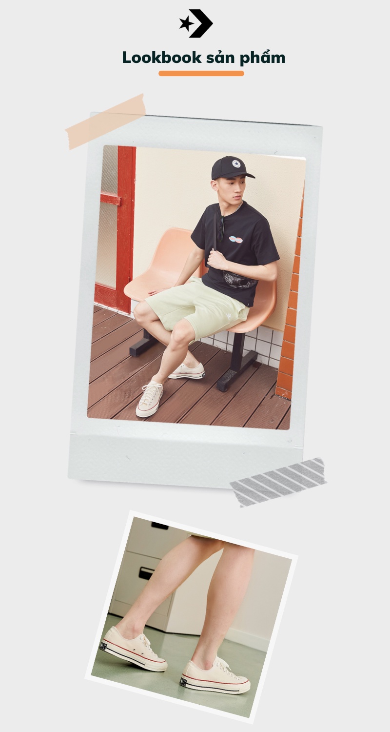 Mô tả Giày Converse Chuck Taylor 1970s Low Top Parchment - 162062C - 1