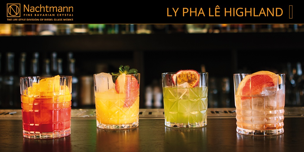 Mô tả Bộ 4 ly pha lê Nachtmann Highland, chính hãng Đức, an toàn cho sức khỏe, sang trọng, chống xước - 2
