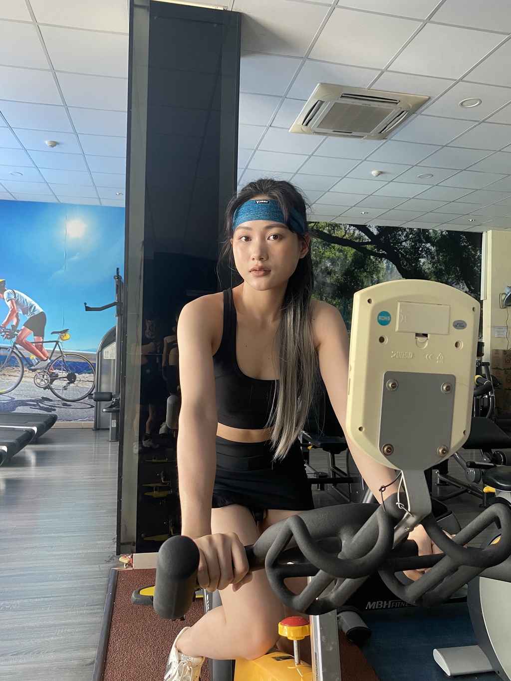 Mô tả Băng đô thể thao thấm hút mồ hôi nam nữ, vải dệt kim không xù lông Yasu 2103 - 8