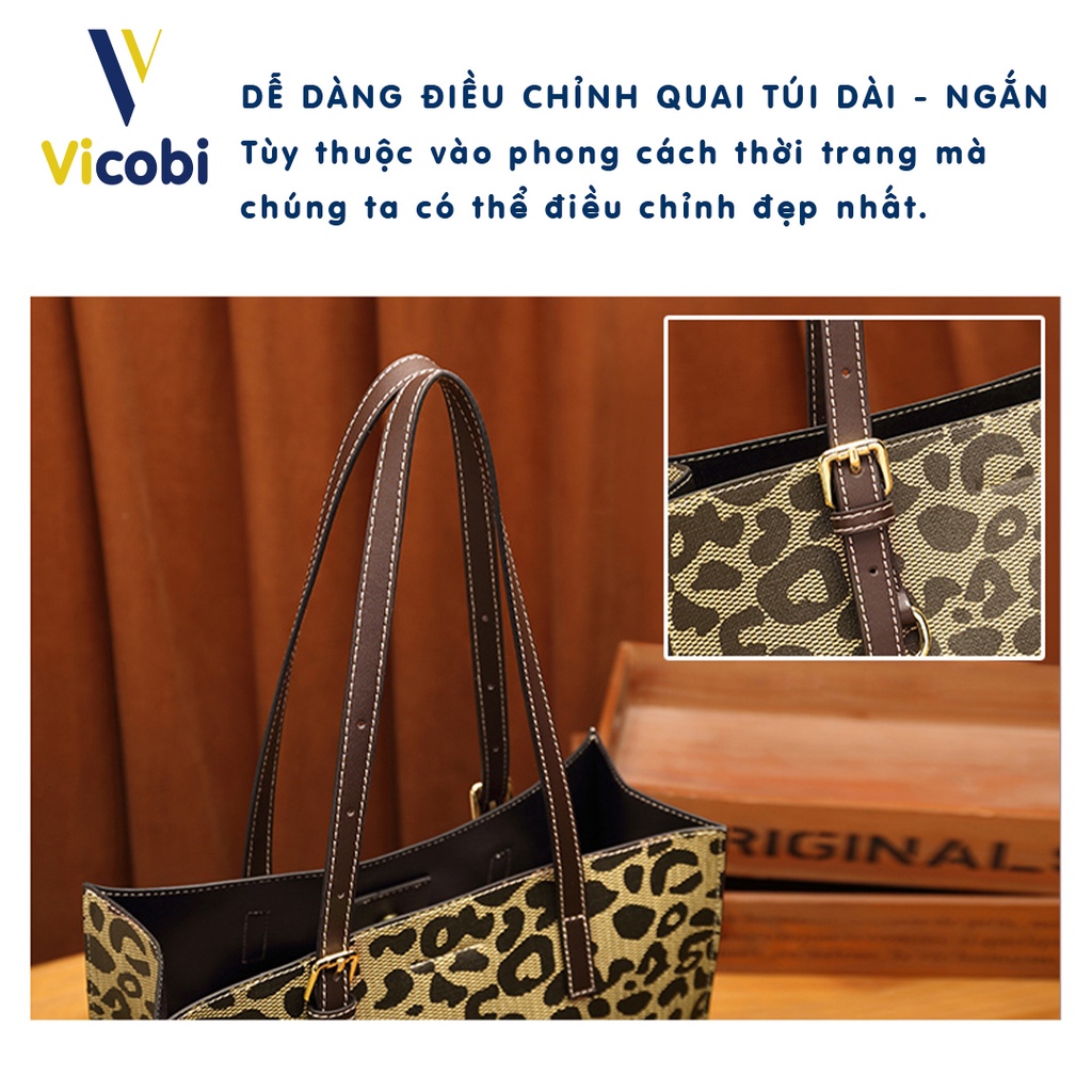 Mô tả Túi xách nữ công sở Amber Vicobi V8 - 7