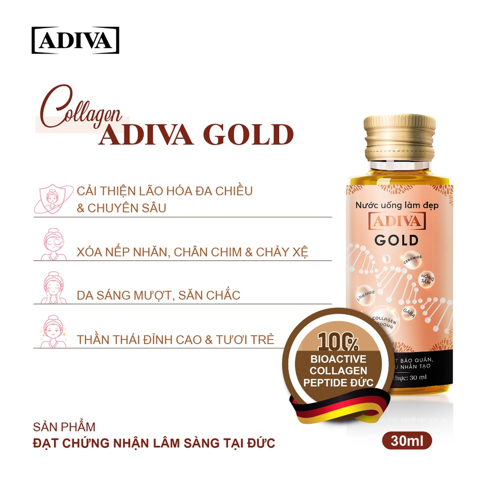 Combo ADIVA Gold và White