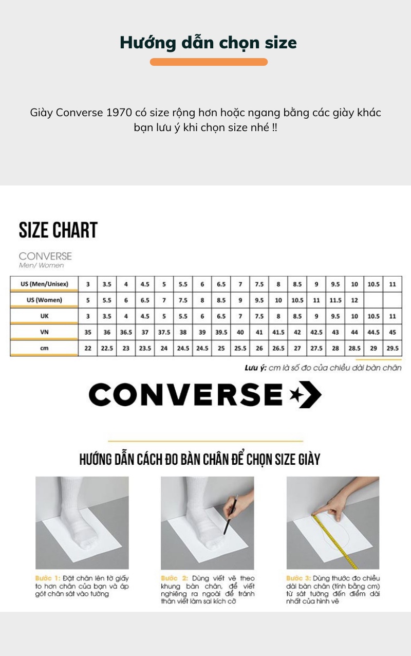 Mô tả Giày Converse Chuck Taylor 1970s 162058C - 6