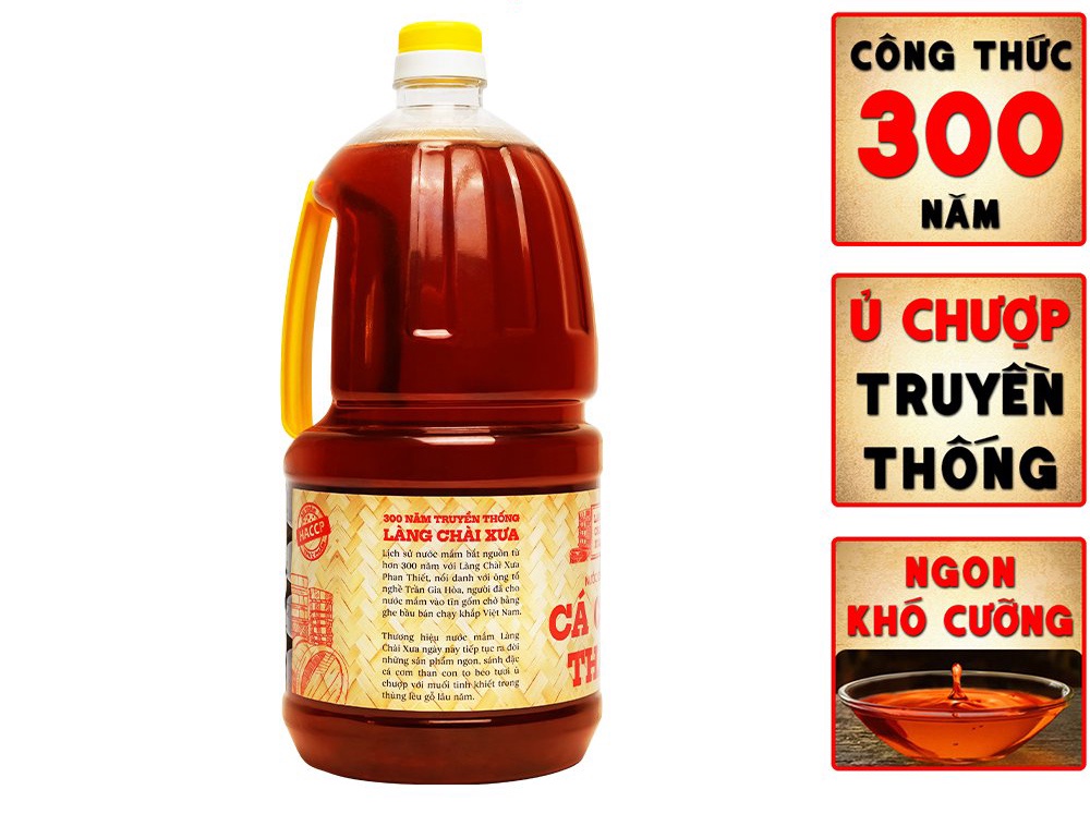 Mô tả Nước Chấm Cá Cơm Than Làng Chài Xưa chai nhựa cao cấp 2 lít/chai Đặc Biệt Thanh Dịu An toàn - 3