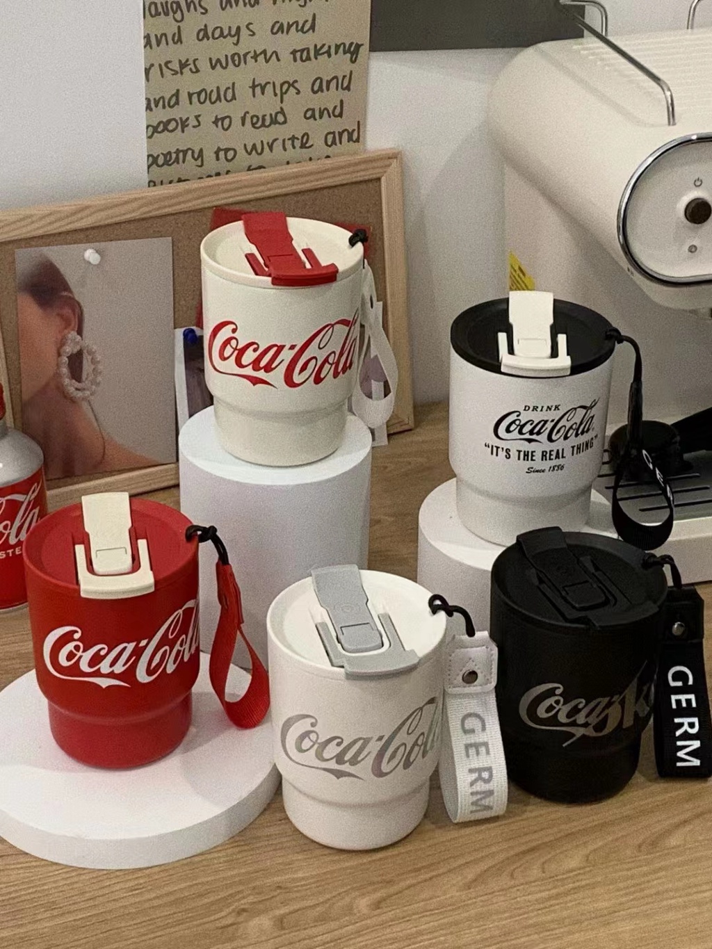 Mô tả Cốc giữ nhiệt germ Coca-Cola lớp bên trong thép không gỉ 316 390ml - 2