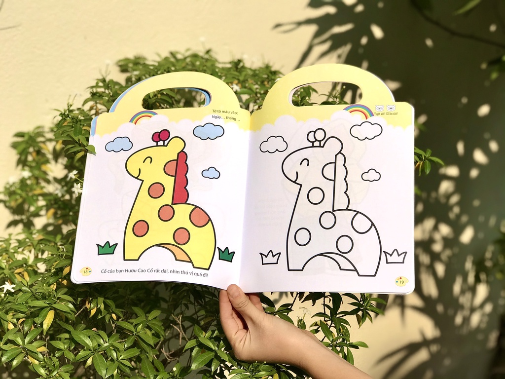 Mô tả SÁCH - Bé tập tô màu - Từ cơ bản đến nâng cao ( nhiều chủ đề ) - 9