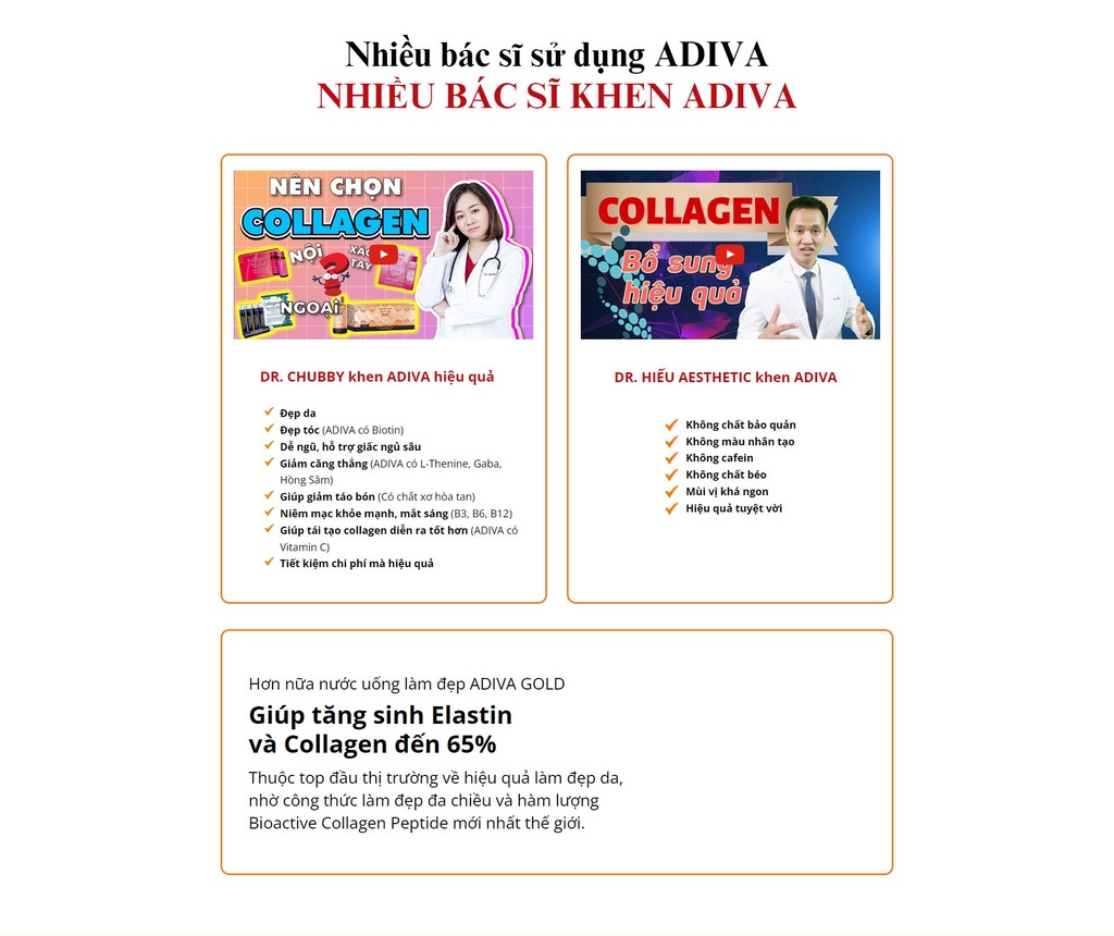 Phản hồi khách hàng ADIVA