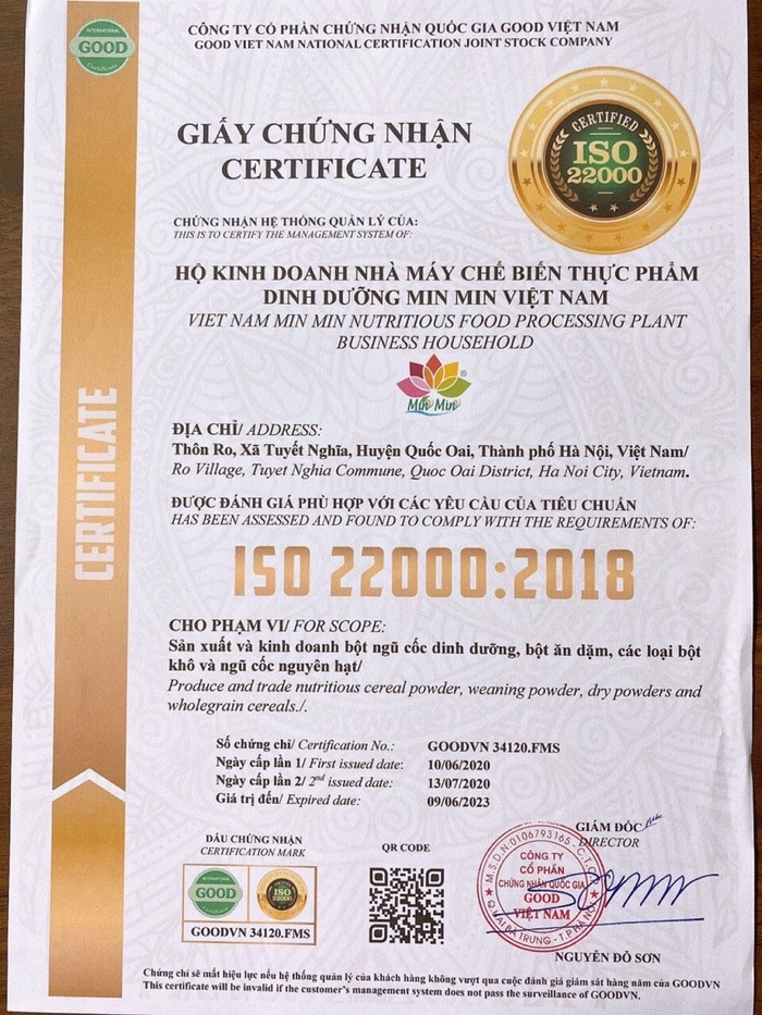 Mô tả Ngũ cốc hạt ăn liền Granola Min Min hộp 500g - 11