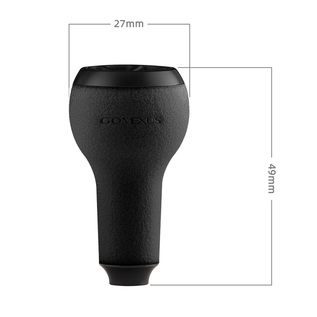 Mô tả Núm quay cần câu cá GOMEXUS TPE/CORK 27mm cho Shimano Ultegra Stella Daiwa Caldia Certate Ryobi Minipower Nova A27 CA27 - 8