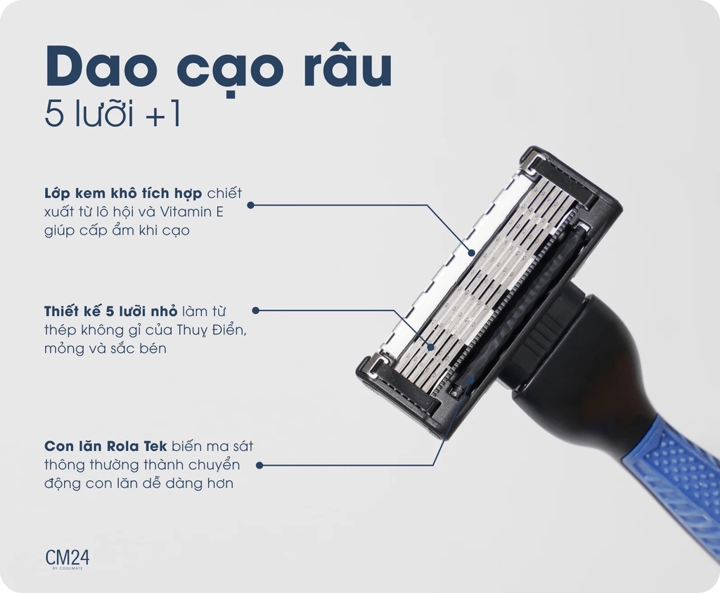 [SALE TẾT 40% ĐẾN 09.02] Shaving Kit - Bộ cạo râu cho nam thương hiệu ...