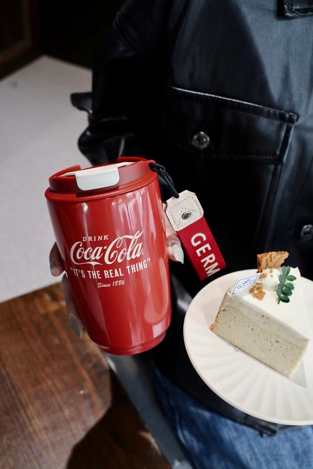 Mô tả Mầm Coca-Cola Cốc giữ nhiệt đồng thương hiệu Ủy quyền chính hãng Bể bên trong bằng thép không gỉ 316 cấp 500ML - 6