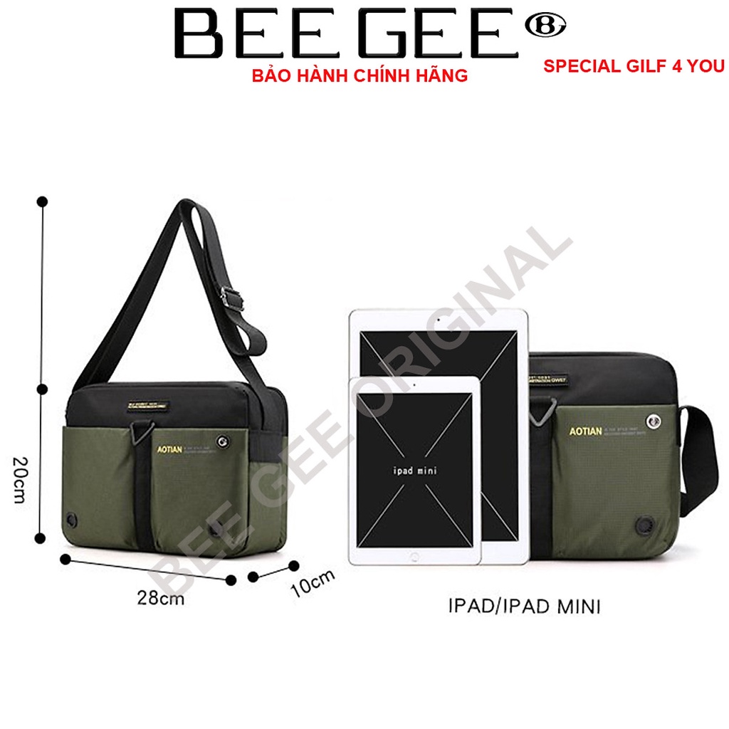 Túi đeo chéo nam cao cấp phong cách HÀN QUỐC BEE GEE DCN9018A | Shopee ...