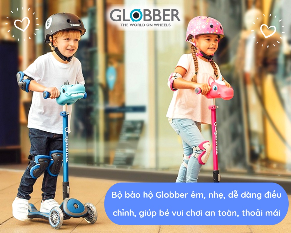Mô tả Bộ bảo hộ Globber Junior - Xanh dương - 3