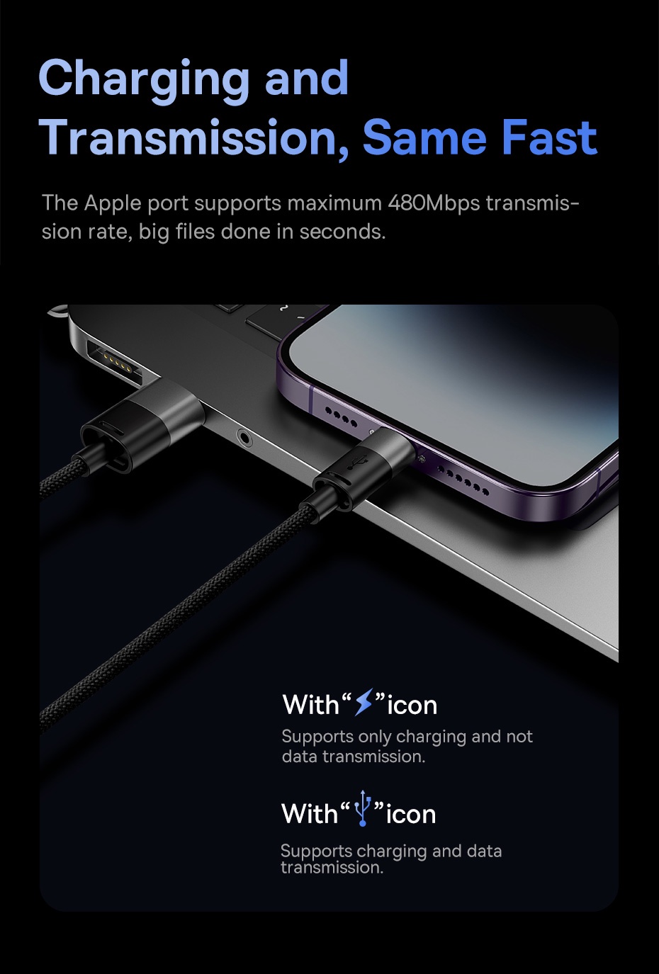 Mô tả Cáp sạc BASEUS 3 trong 1 micro USB type C thích hợp cáp sạc nhanh cho ip 14 13 12 pro max 3.5a Samsung Xiaomi Redmi - 8