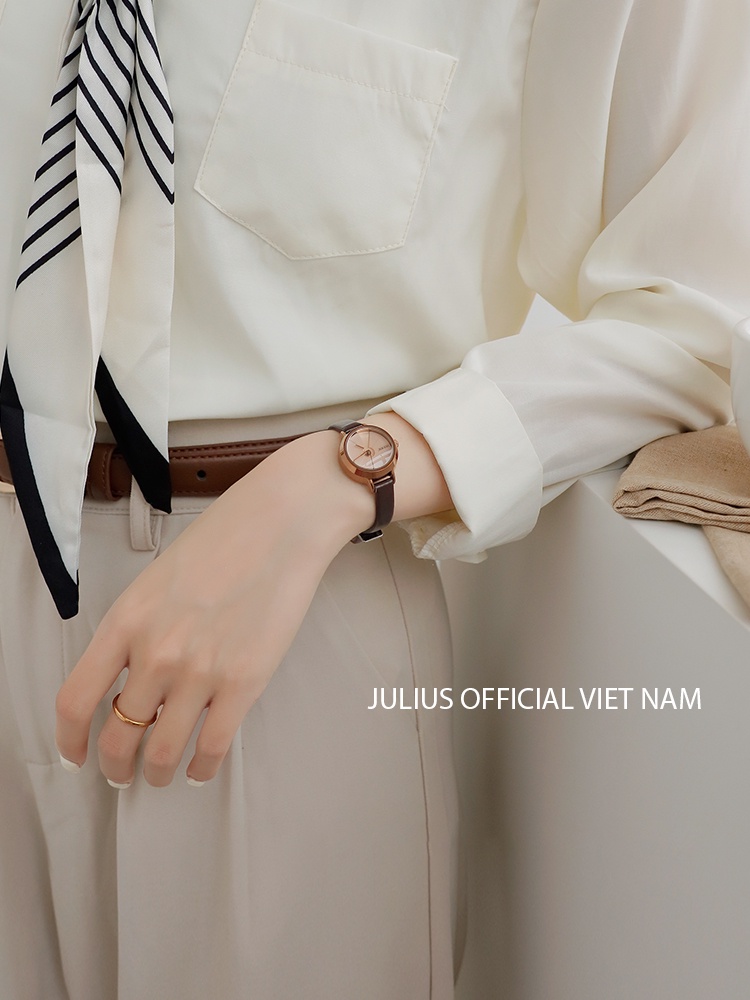 Mô tả Julius Official | Julius đồng hồ nữ JA-979  size 23 - 6