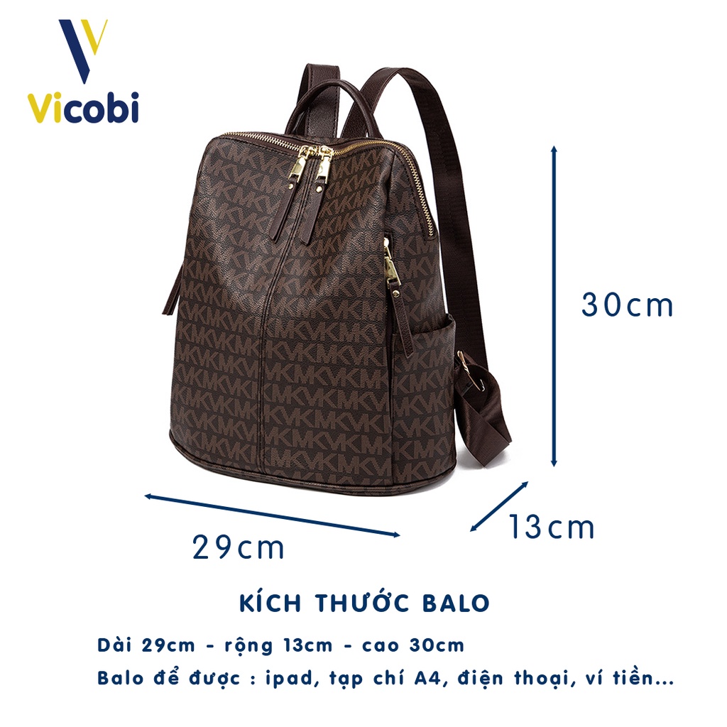 Mô tả Balo nữ công sở Eilish Vicobi B1 - 8