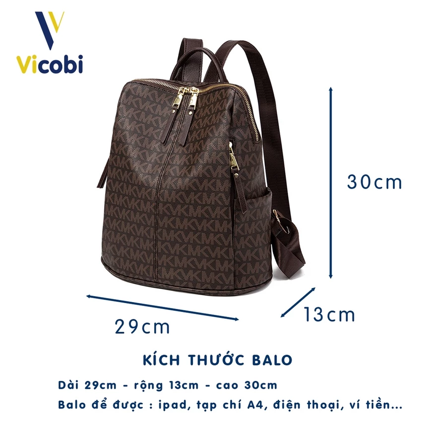 Balo Eilish Vicobi B1 màu Hoa 4 cánh