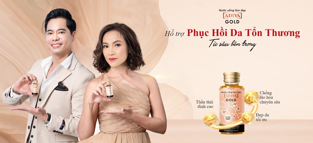 Nước uống Collagen ADIVA Gold