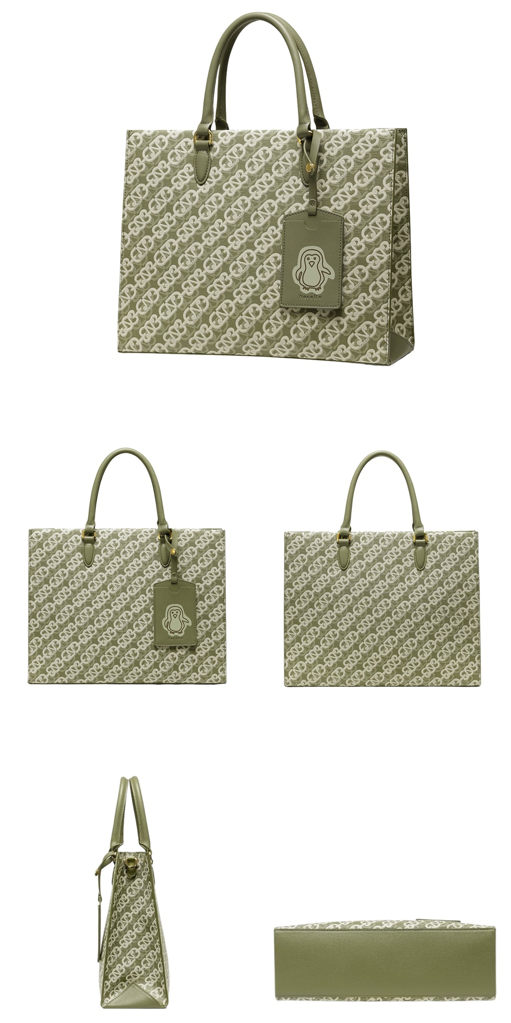 Mô tả Túi xách Tote bag nữ Nucelle size to charm ví chim cánh cụt đi chơi, đi làm, đựng laptop... ViAnh Store 1172071 - 6