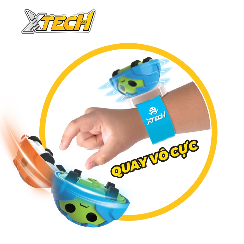 Mô tả Đồ Chơi XTECH Đồng Hồ Con Quay Ma Thuật Đỏ Vàng X301003/RD-YE - 6