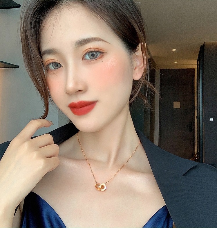Mô tả Dây chuyền nữ LAMY Sweet Love Necklace Rose Gold 6003 - 7