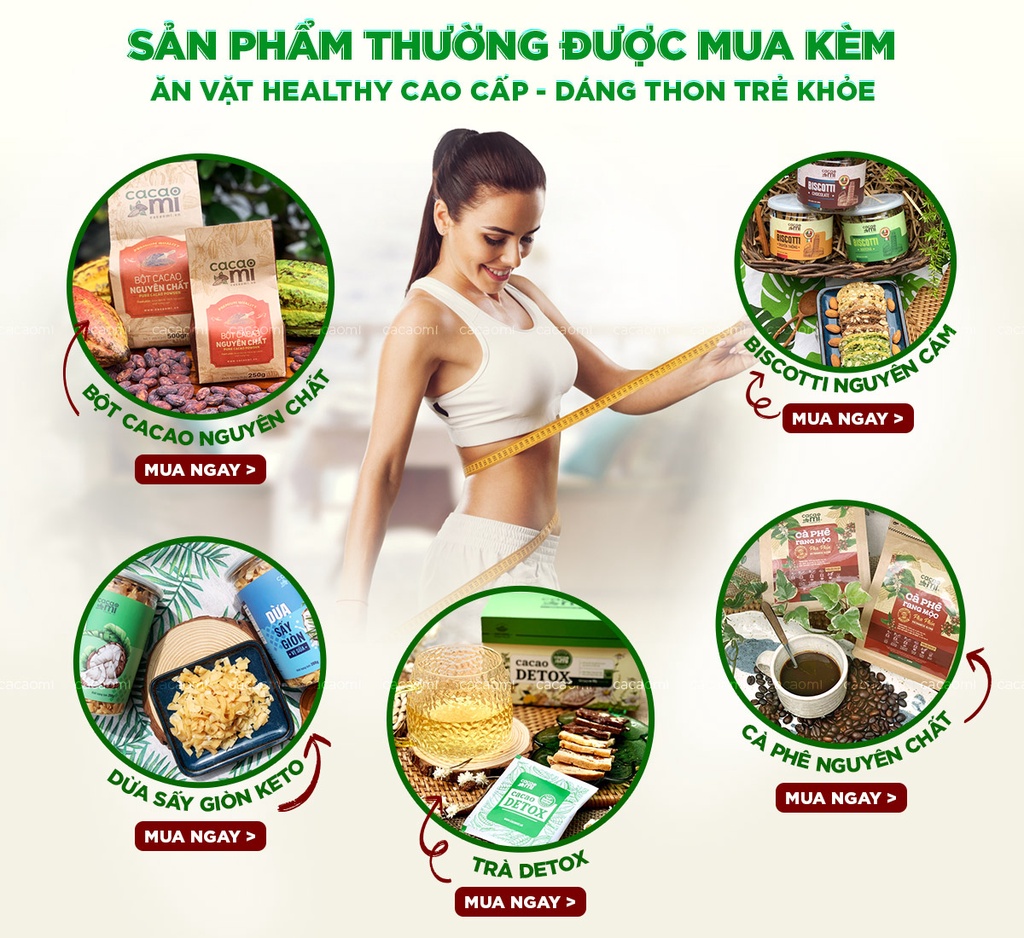 Mô tả Cà phê nguyên chất rang mộc Cacao Mi blend Robusta Arabica đậm đà cafe pha phin thơm ngon 15g-250g - 6