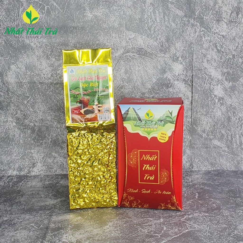 Mô tả Chè Thái Nguyên Nhất Thái Trà 100gr quà tặng đẹp Đ06 - 3