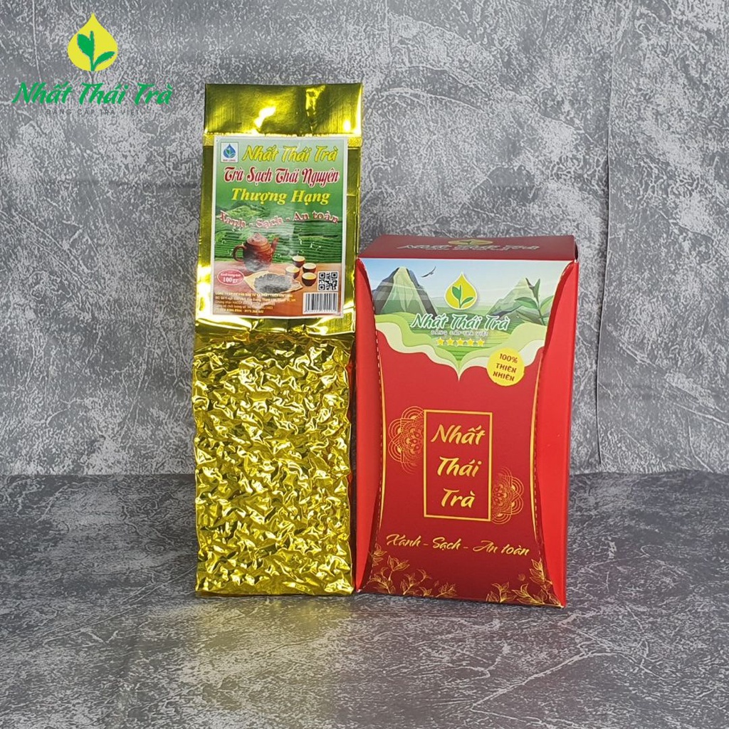 Mô tả Chè Thái Nguyên Nhất Thái Trà 100gr quà tặng đẹp Đ06 - 4